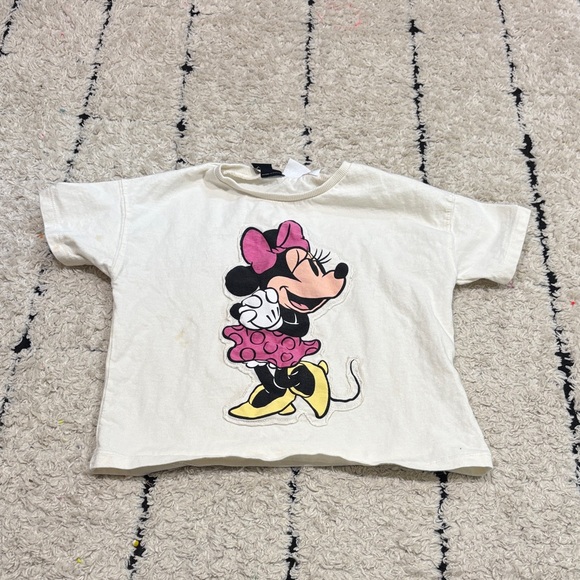 Zara Minnie Mouse T-shirt - Picture 1 of 4